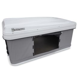 Trustmade Hard Shell Rooftop Tent 2mins Setup 100% Waterproof 50mm Mattress Pick Up Available (Color: White)